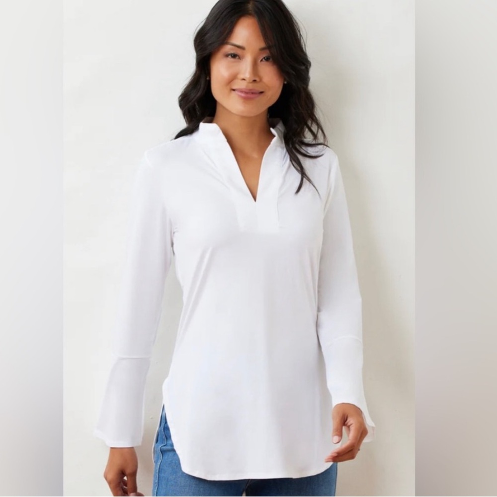 Dudley Stephens India Bell Sleeve Tunic Top
